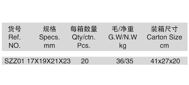 便攜組合十字扳手