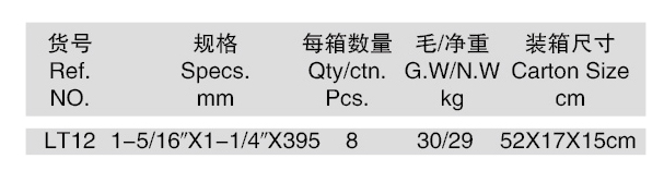 重型輪胎扳手（拋光鍍鉻）